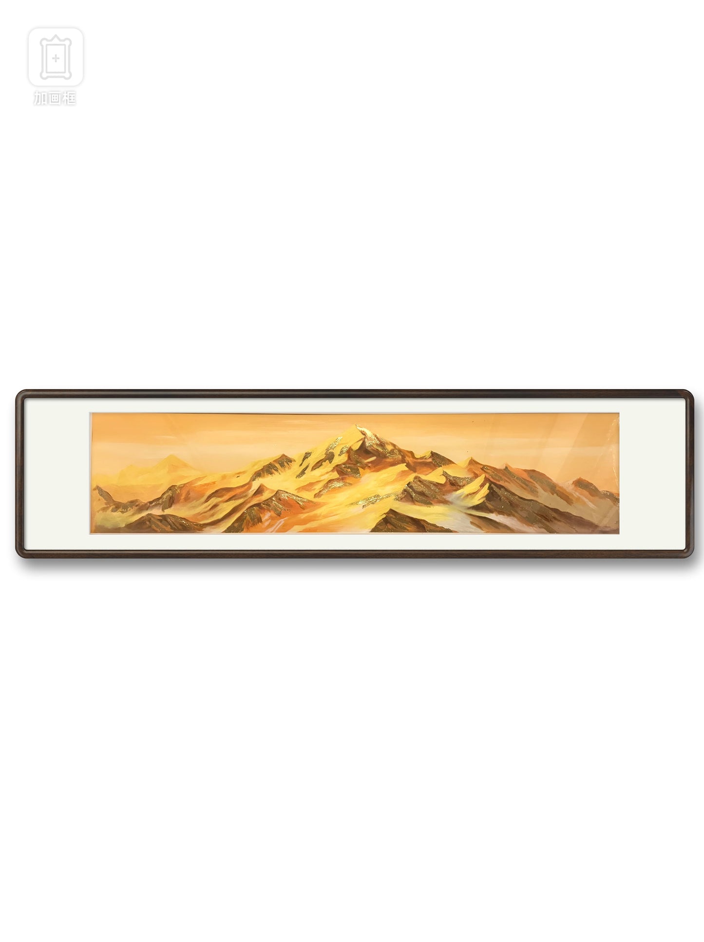 限定新版 日照金山 专属定制 Exclusive hand-painted work customization