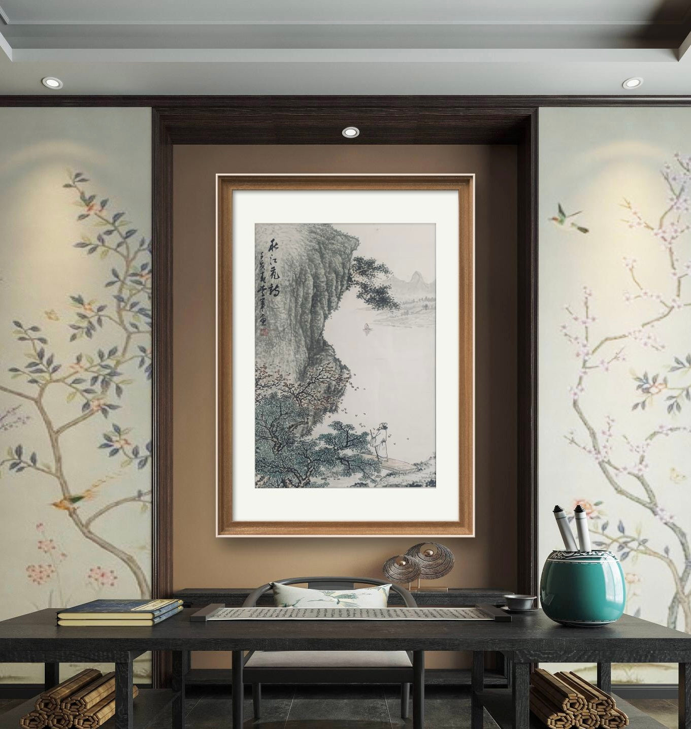 李白游天门山 公元725年