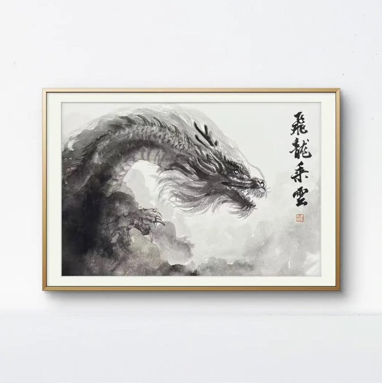 限量版 飞龙乘云 专属定制 Exclusive hand-painted work customization