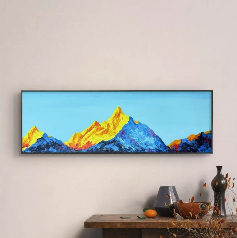 限量 日照金山日 进斗金背后有靠山 专属定制 Exclusive hand-painted work customization