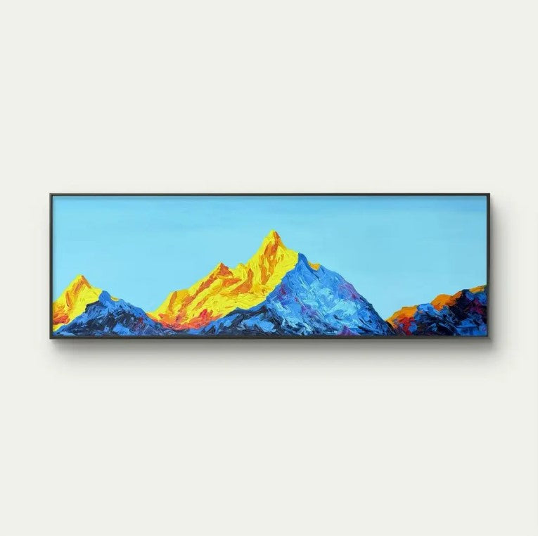 限量 日照金山日 进斗金背后有靠山 专属定制 Exclusive hand-painted work customization