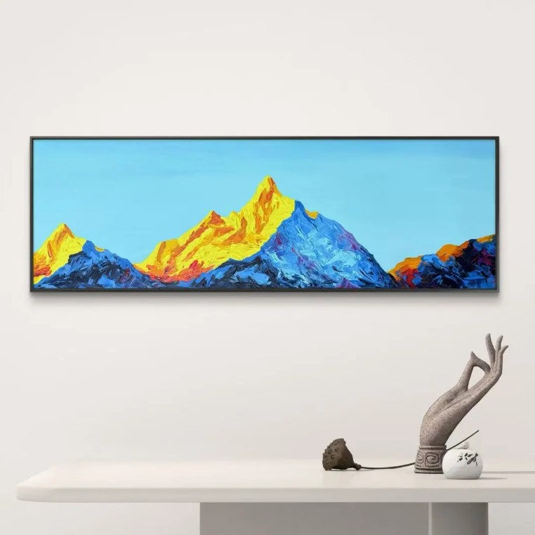 限量 日照金山日 进斗金背后有靠山 专属定制 Exclusive hand-painted work customization