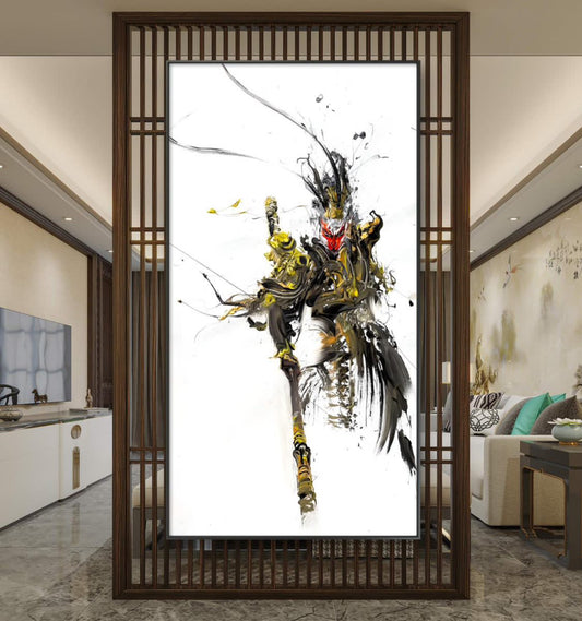 收藏版系列 泼彩黑神话悟空  Exclusive hand-painted work customization