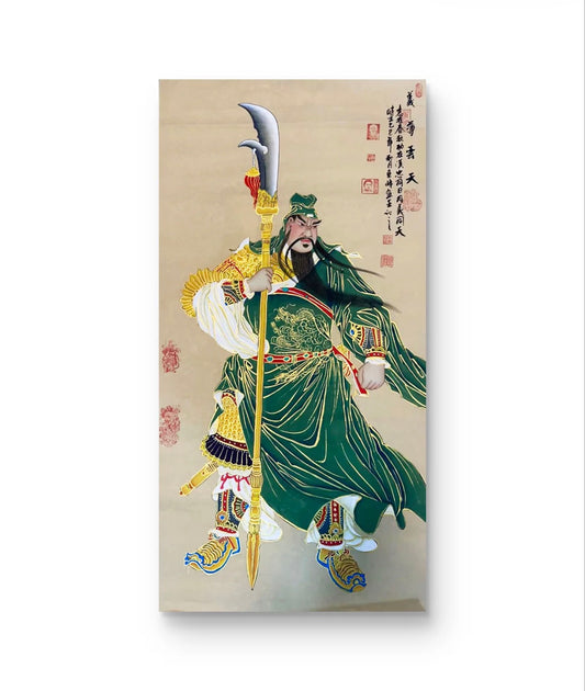 收藏版 关云长义薄云天 专属定制 Exclusive hand-painted work customization