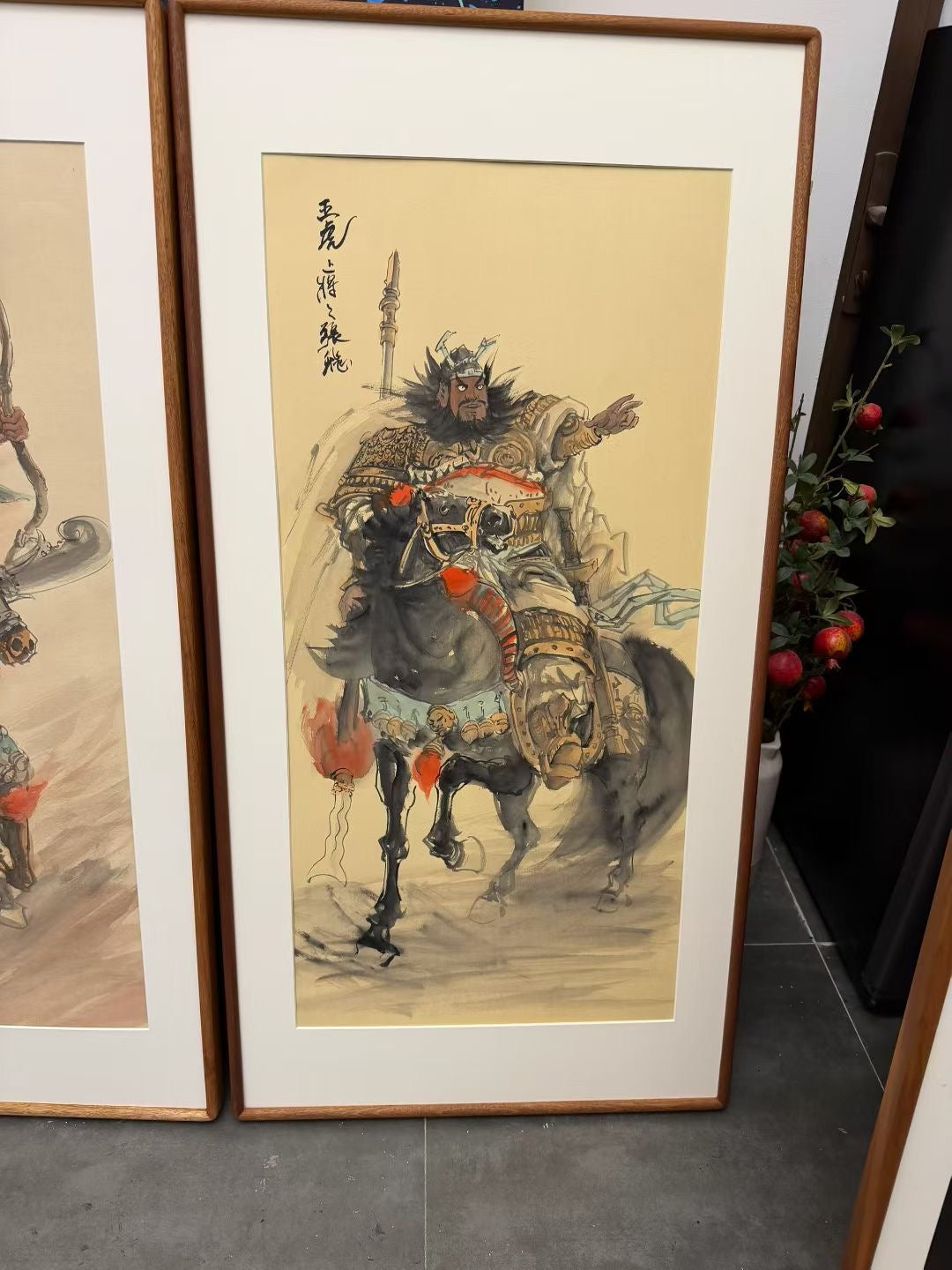 限量版 手绘五虎上将图 专属定制 Exclusive hand-painted work customization