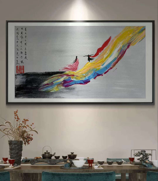 七彩祥云系列专属定制   Exclusive hand-painted work customization