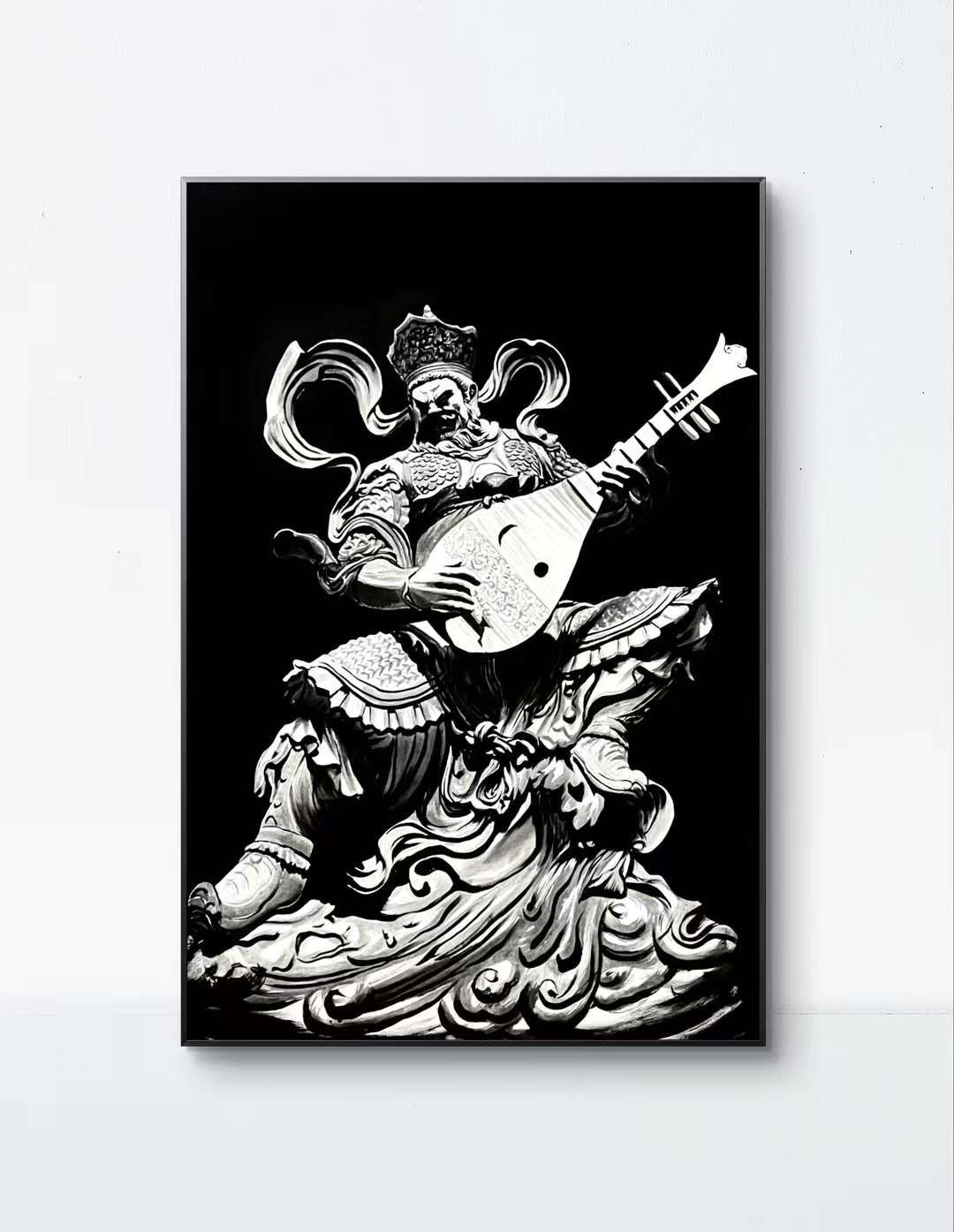 收藏级 四大天王专属定制（四幅）   Exclusive hand-painted work customization