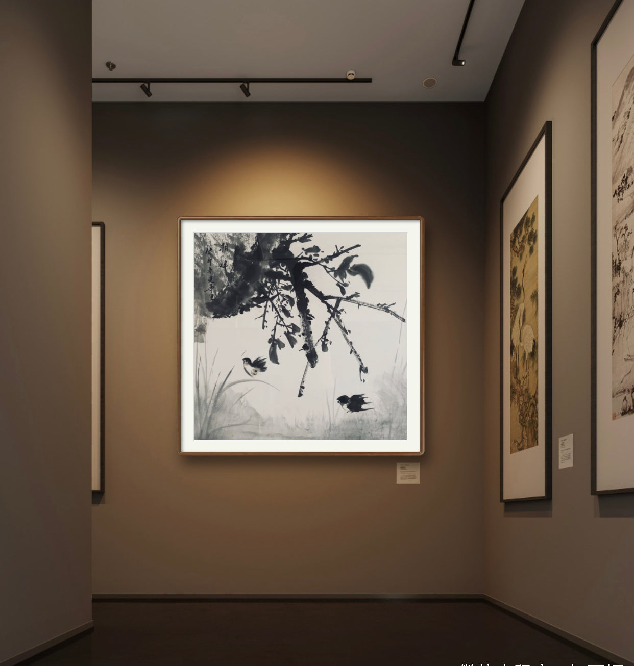 收藏作画 相伴 中国山水画作，仅此一副    Exclusive hand-painted work customization
