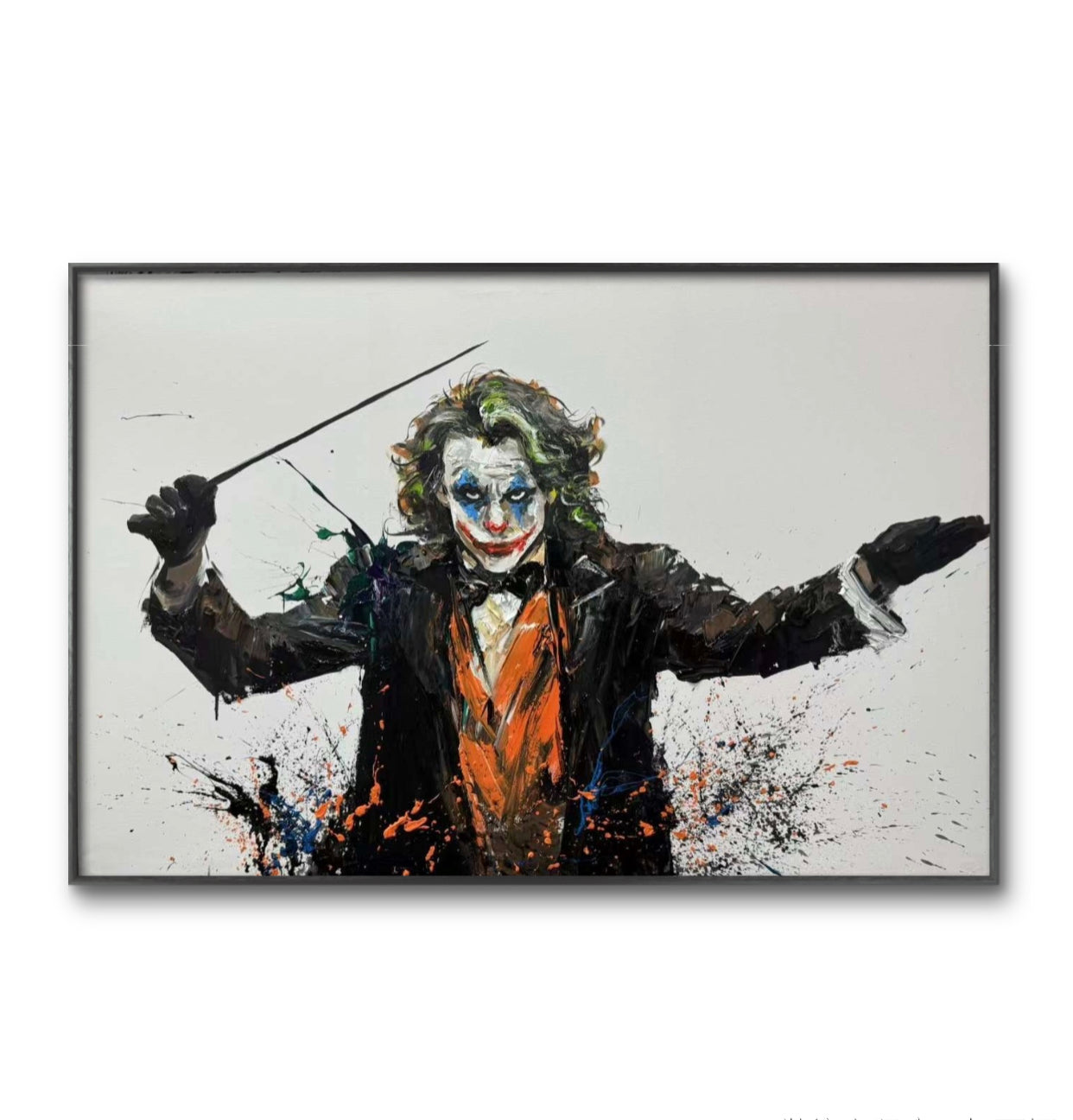 限量版丙烯画希斯莱杰专属定制   Exclusive hand-painted work customization
