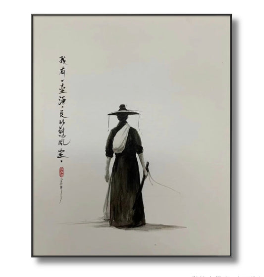 江湖酒系列作品 专属定制   Exclusive hand-painted work customization