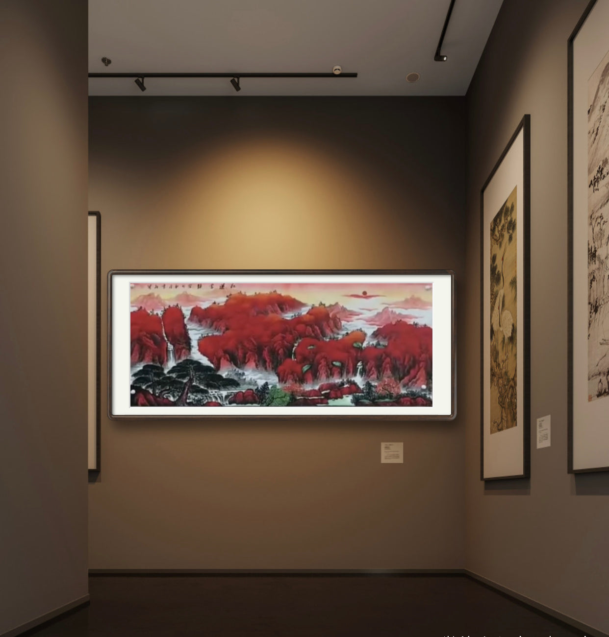 收藏级 鸿运当头 中国山水水墨画 专属定制    Exclusive hand-painted work customization