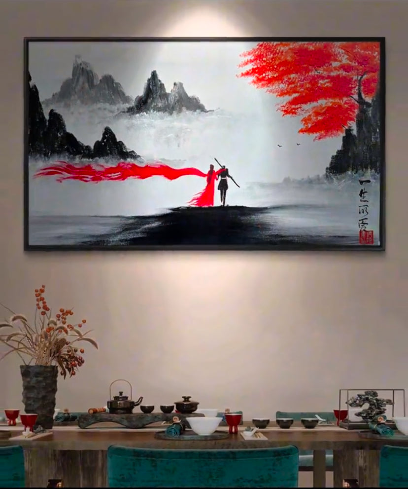 一生所爱系列-携手 专属定制 Exclusive hand-painted work customization