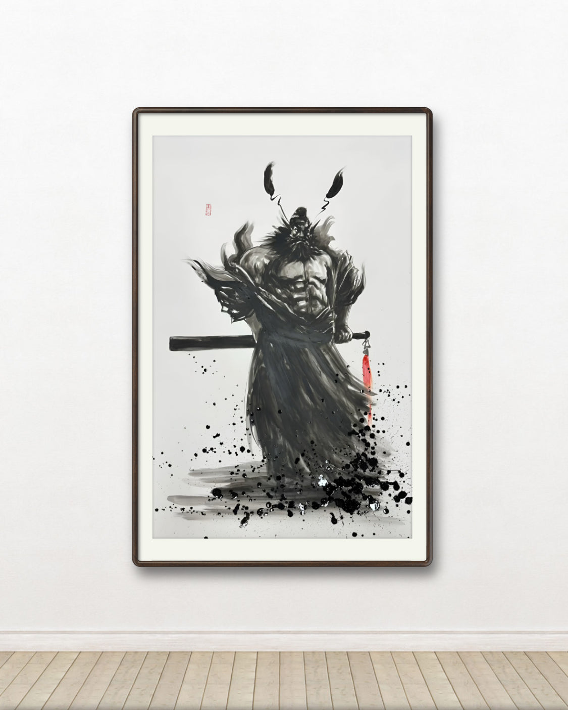 限量版 钟馗纳福 专属定制 Exclusive hand-painted work customization