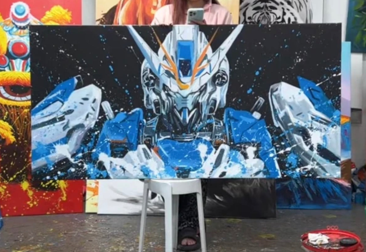 限量版定制 机动战士高达 专属定制 Exclusive hand-painted work customization