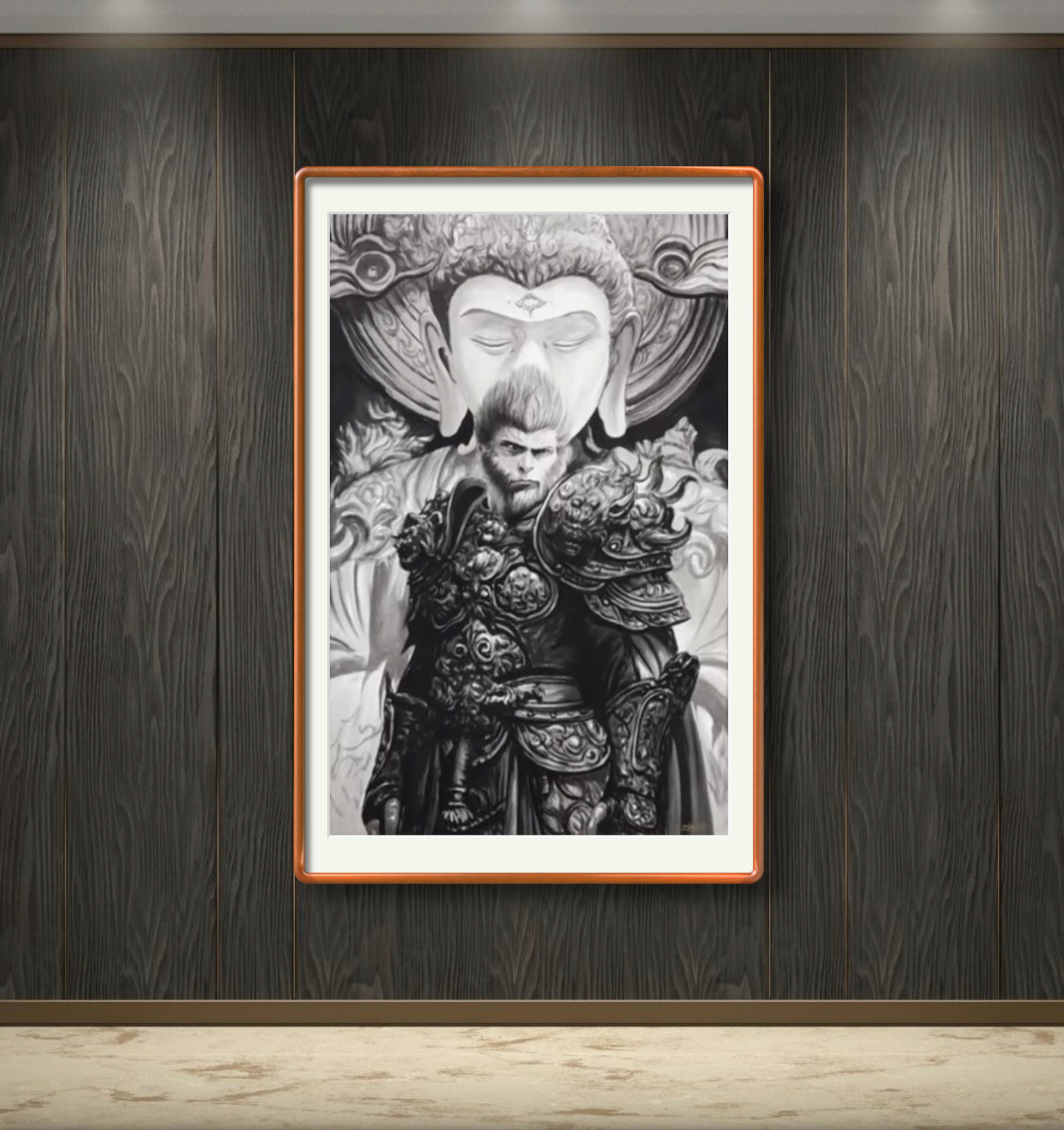 黑神话悟空 限定作品 仅此一件 Exclusive hand-painted work customization