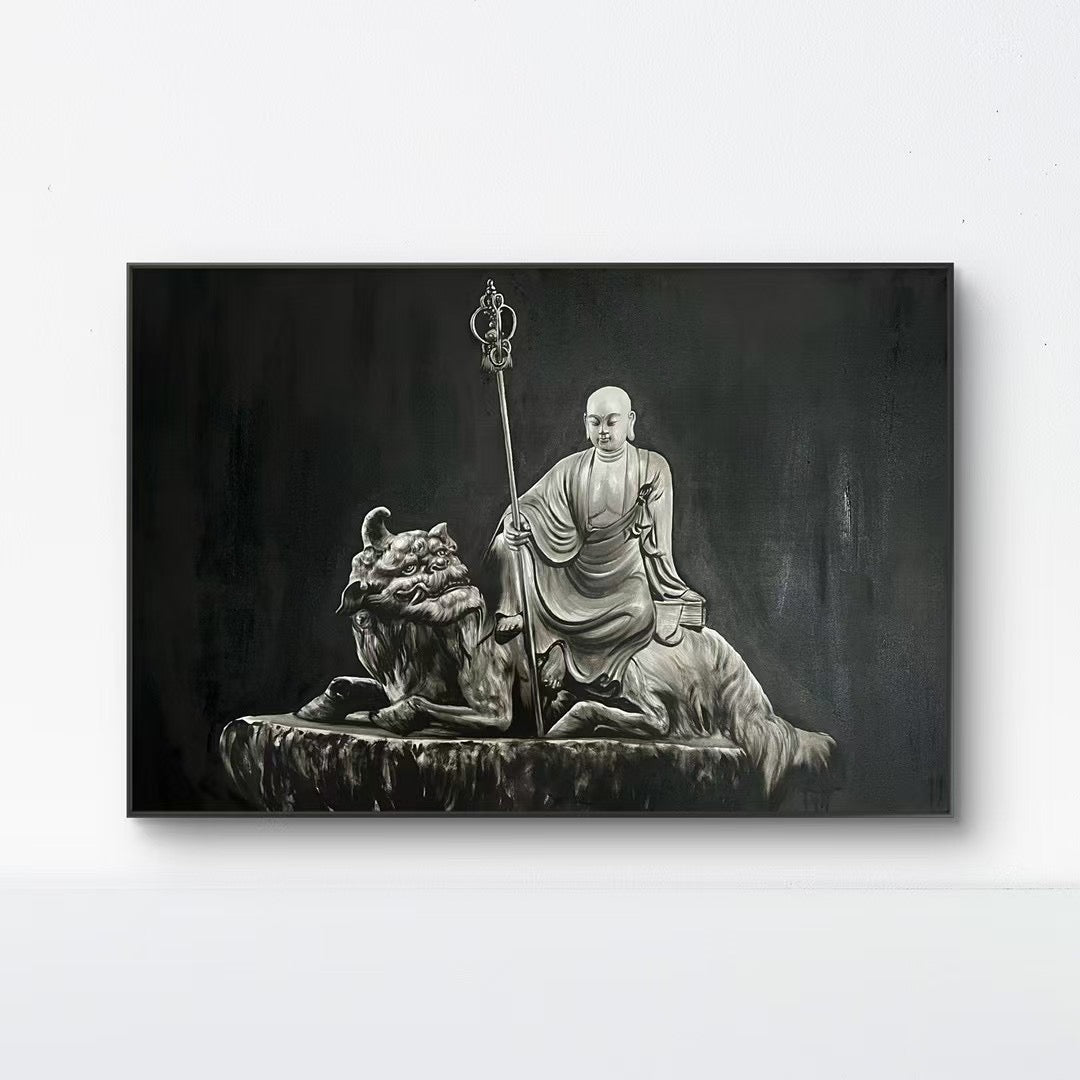 限量版 《地藏王-玄锡照幽》专属定制链接 Exclusive hand-painted work customization