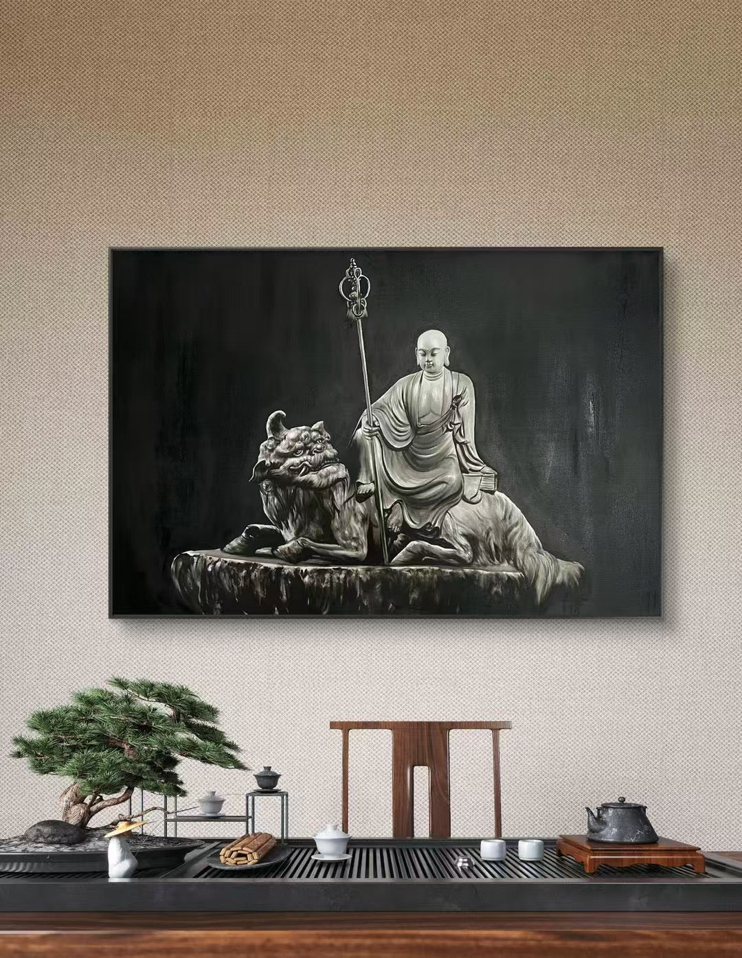 限量版 《地藏王-玄锡照幽》专属定制链接 Exclusive hand-painted work customization
