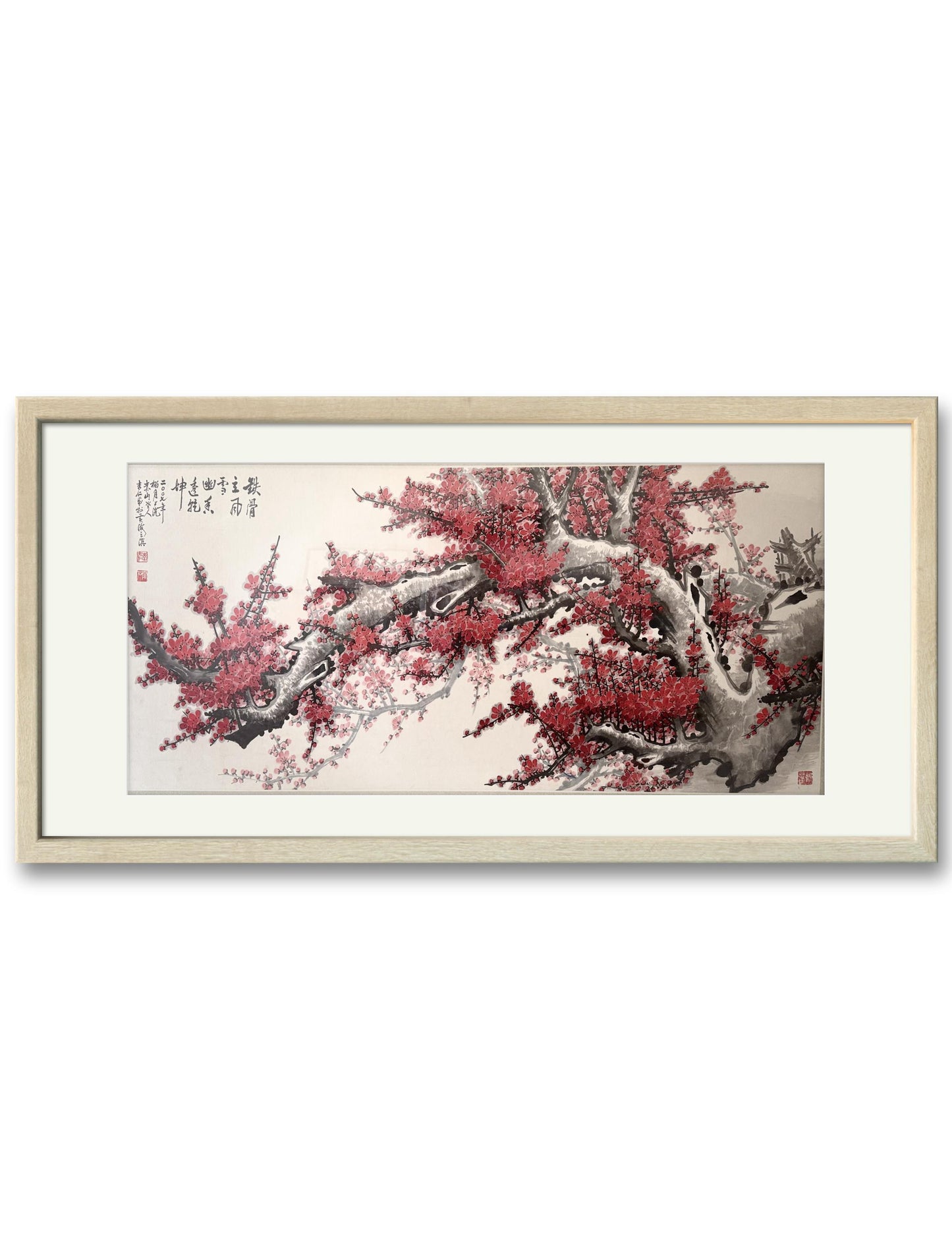 收藏版 《梅花报春图》专属链接 Exclusive hand-painted work customization