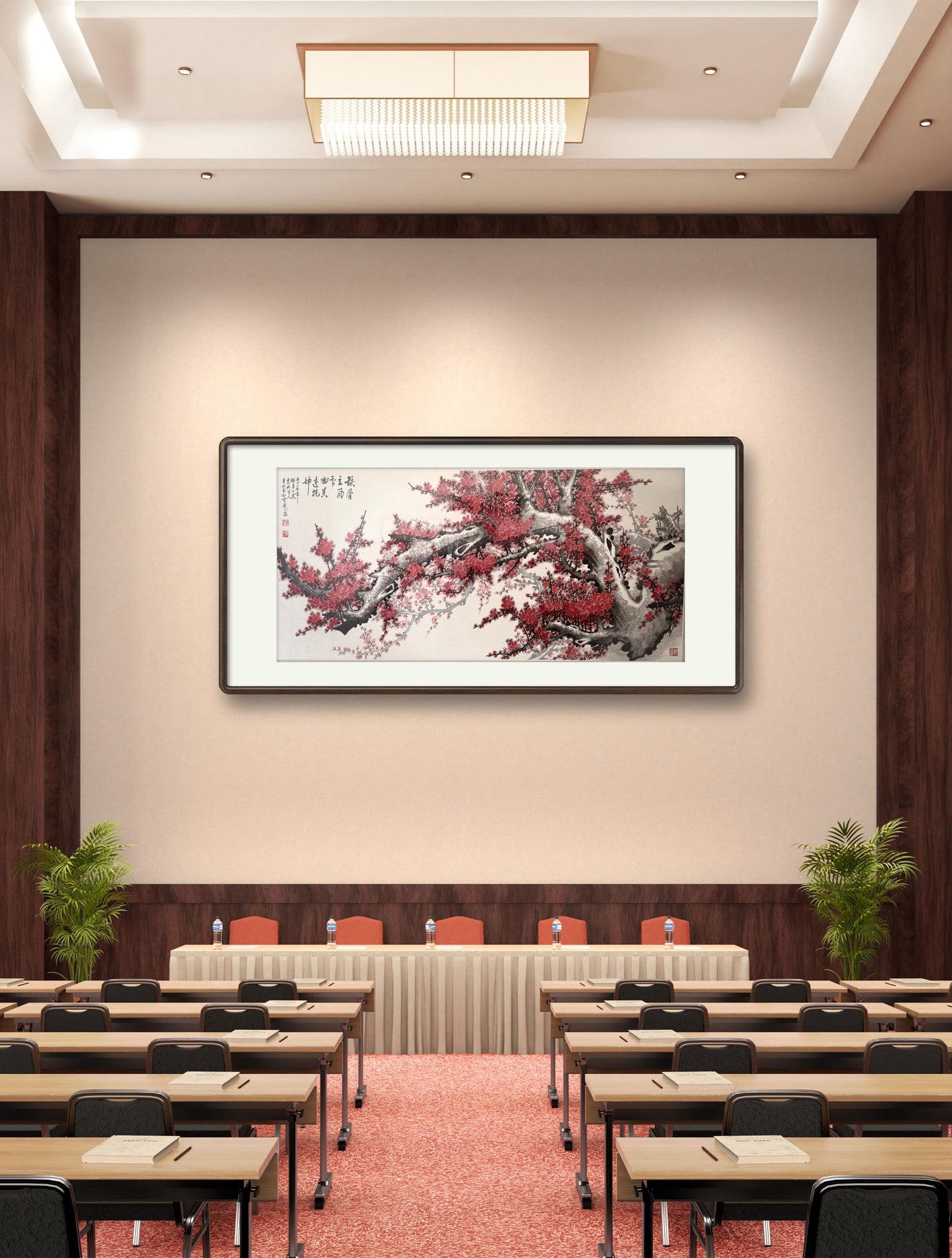 收藏版 《梅花报春图》专属链接 Exclusive hand-painted work customization