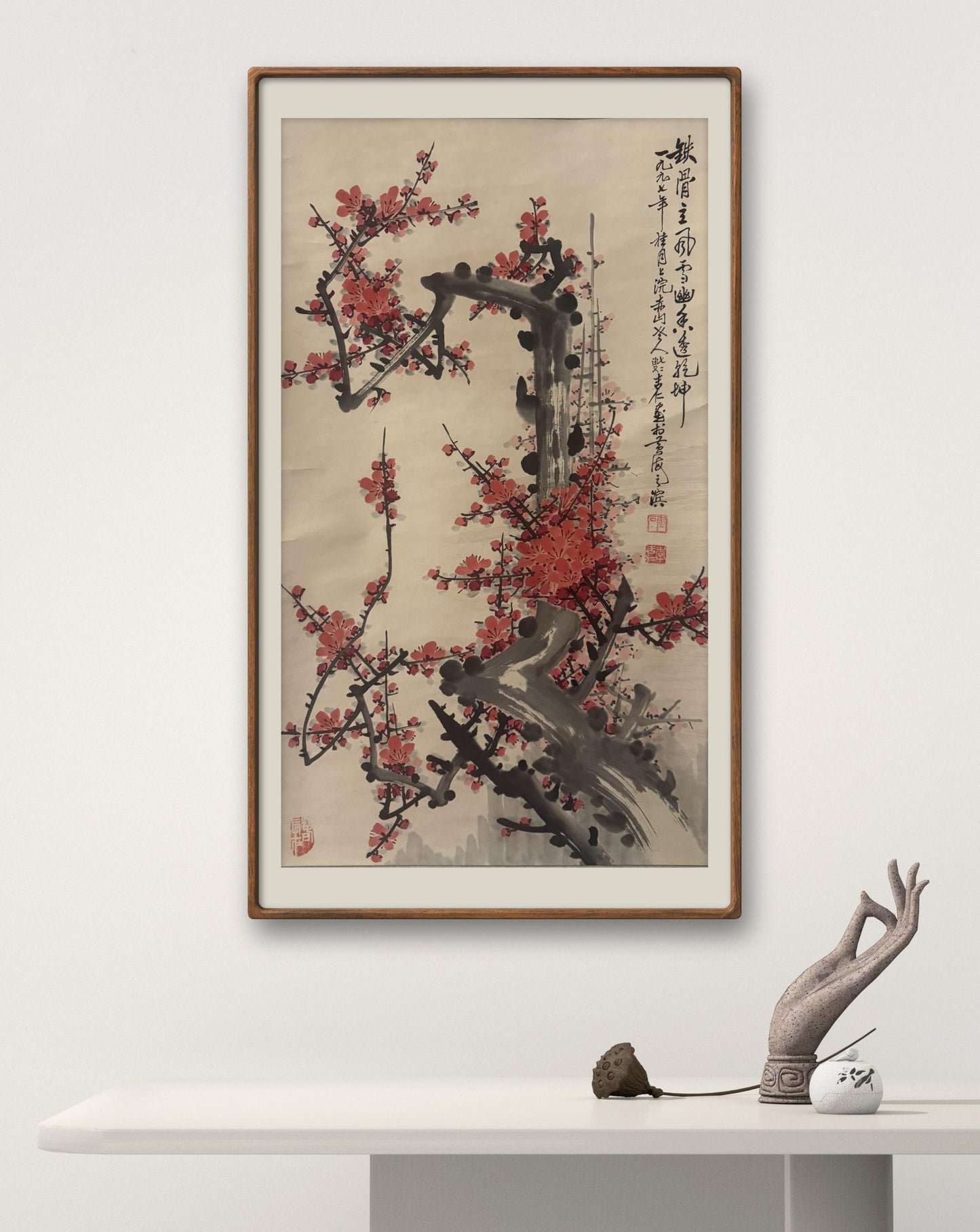 收藏版 《梅花报春图》小专属链接 Exclusive hand-painted work customization