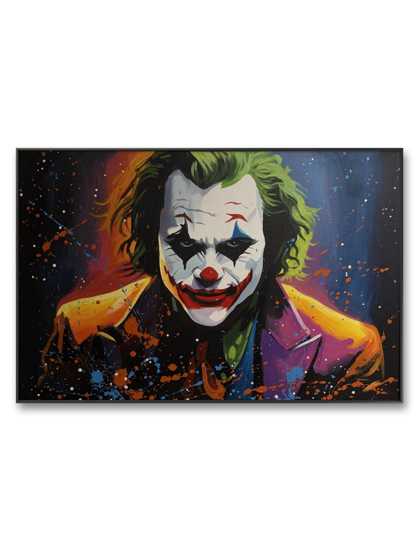 限量版油画 小丑希斯莱杰Joker 专属定制 Exclusive hand-painted work customization